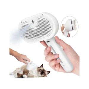 Cat/Dog Steam Brush Shedding Hair Spray Hot Steam Easy Grooming Brush